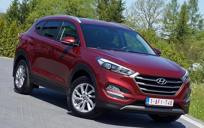 Hyundai Tucson cena 69700 przebieg: 109000, rok produkcji 2016 z Nakło nad Notecią małe 667